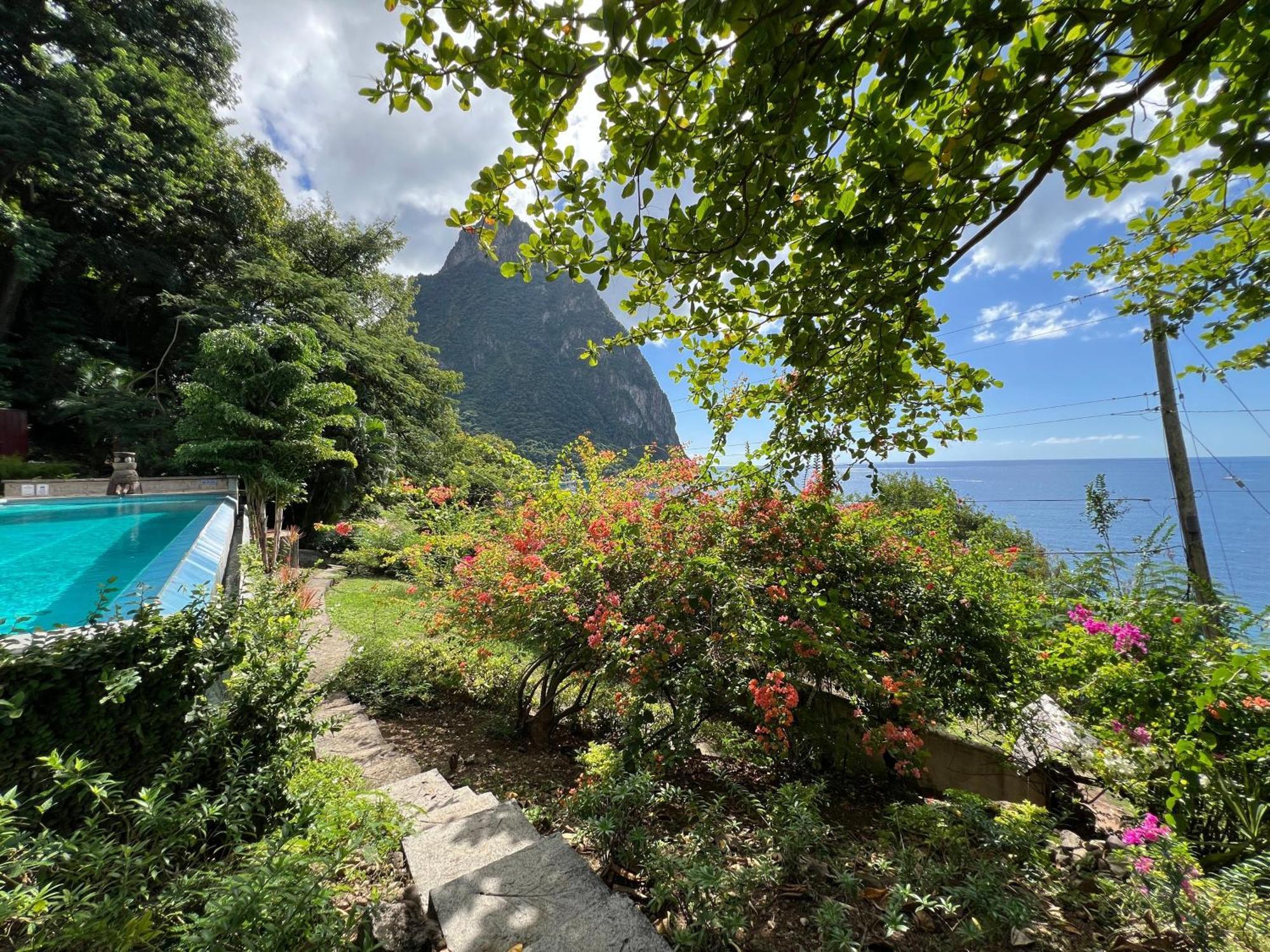 Authentic St, Lucian Experience At Prestigious 2-Bed Villa - Colibri Cottage Villa Soufrière 외부 사진